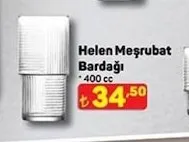 Helen Meşrubat Bardağı 400 Cc