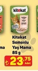 Kitekat Somonlu Yaş Mama 85 G