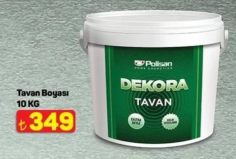 Dekora Tavan Boyası 10 Kg
