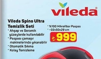 Vileda Spino Ultra Temizlik Seti