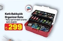 Katlı Olta Takımı Organizer Kutusu
