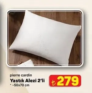 Pierre Cardin Yastık Alezi 2'Li