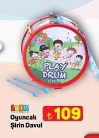 Factory Oyuncak Şirin Davul