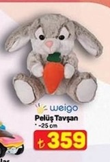 Weigo Peluş Tavşan