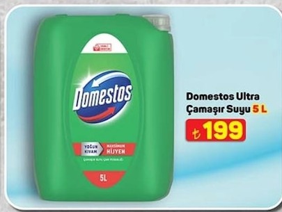 Domestos Ultra Çamaşır Suyu 5 L