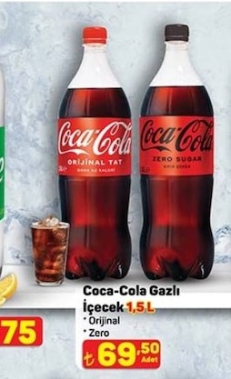 Coca-Cola Gazlı İçecek 1,5 L