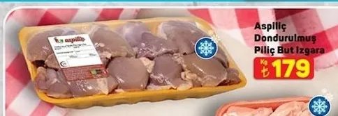 Aspiliç Dondurulmuş Piliç But Izgara