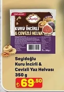 Seyidoğlu Kuru İncirli & Cevizli Yaz Helvası 350 G