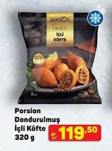 Porsion Dondurulmuş İçli Köfte 320 G