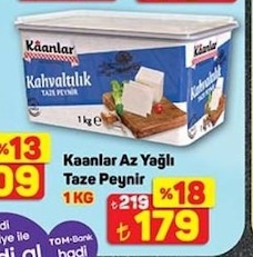 Kaanlar Az Yağlı Taze Peynir 1 Kg