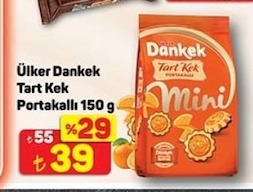 Ülker Dankek Tart Kek Portakallı 150 G