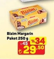 Bizim Margarin Paket 250 G