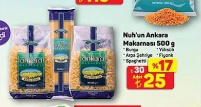 Nuh'Un Ankara Makarnası 500 G