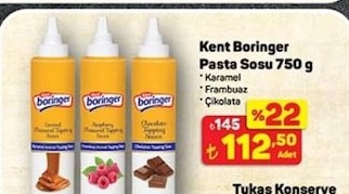 Kent Boringer Pasta Sosu 750 G