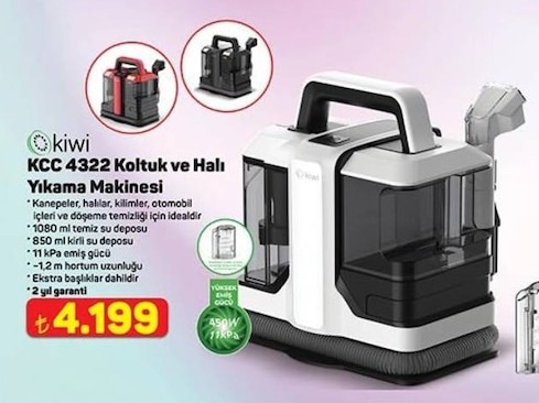 Kiwi Kcc 4322 Koltuk Ve Halı Yıkama Makinesi