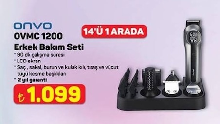 Onvo Ovmc 1200 Erkek Bakım Seti