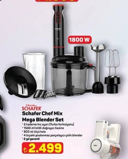 Schafer Chef Mix Mega Blender Set