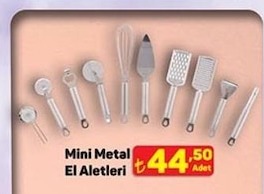Mini Metal El Aletleri