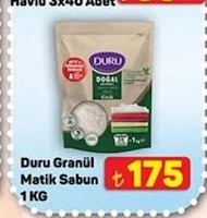 Duru Granül Matik Sabun 1 Kg