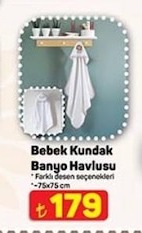 Bebek Kundak Banyo Havlusu