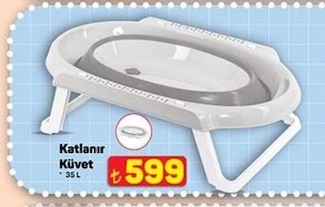 Katlanır Küvet 35 L