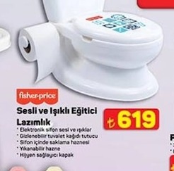 Fisher-Price Sesli Ve Işıklı Eğitici Lazımlık