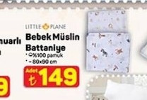 Bebek Müslin Battaniye