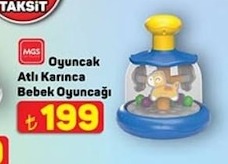 Oyuncak Atlı Karınca Bebek Oyuncağı