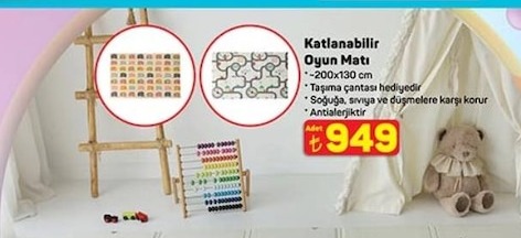 Katlanabilir Oyun Matı