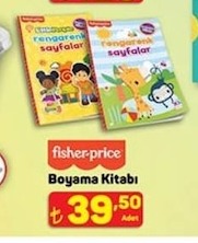 Fisher Price Boyama Kitabı