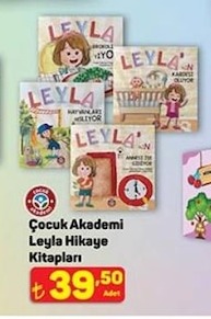 Çocuk Akademi Leyla Hikaye Kitapları