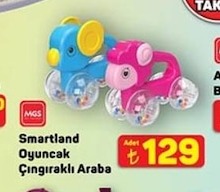 Smartland Oyuncak Çıngıraklı Araba