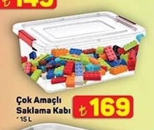 Çok Amaçlı Saklama Kabı 15 L