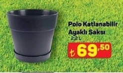 Polo Katlanabilir Ayaklı Saksı 2.2 L
