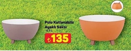 Polo Katlanabilir Ayaklı Saksı