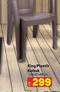 King Plastik Koltuk