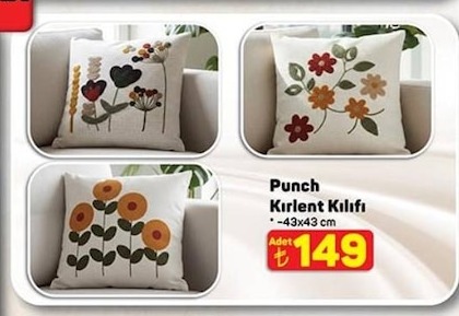 Punch Kırlent Kılıfı