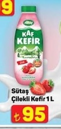 Sütaş Çilekli Kefir 1 L