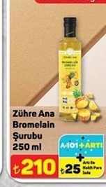 Zühre Ana Bromelain Şurubu 250 Ml