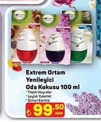Extrem Ortam Yenileyici Oda Kokusu 100 Ml