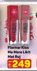 Flormar Kiss Me More Likit Mat Ruj