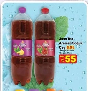 Juss Tea Aromalı Soğuk Çay 2.5 L