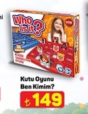 Kutu Oyunu Ben Kimim?