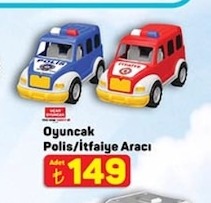 Oyuncak Polis/Itfaiye Araci
