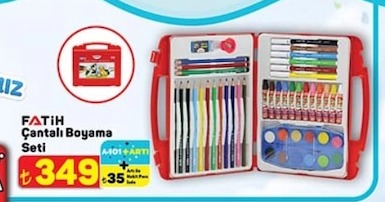 Fatih Çantalı Boyama Seti