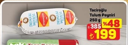 Taciroğlu Tulum Peyniri 250 G