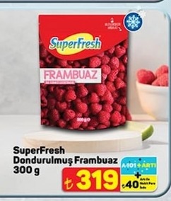Superfresh Dondurulmuş Frambuaz 300 G