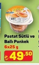 Pastat Sütlü Ve Ballı Pankek 6X25 G