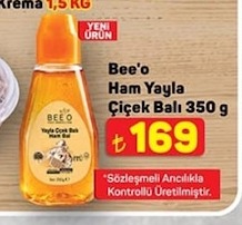 Bee'O Ham Yayla Çicek Balı 350 G
