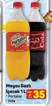 Meysu Gazlı İçecek 1 L